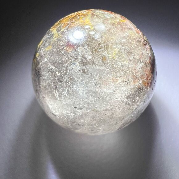 Garden‎ Quartz Crystal Marble Sphere (#6) - Picture 8 of 11